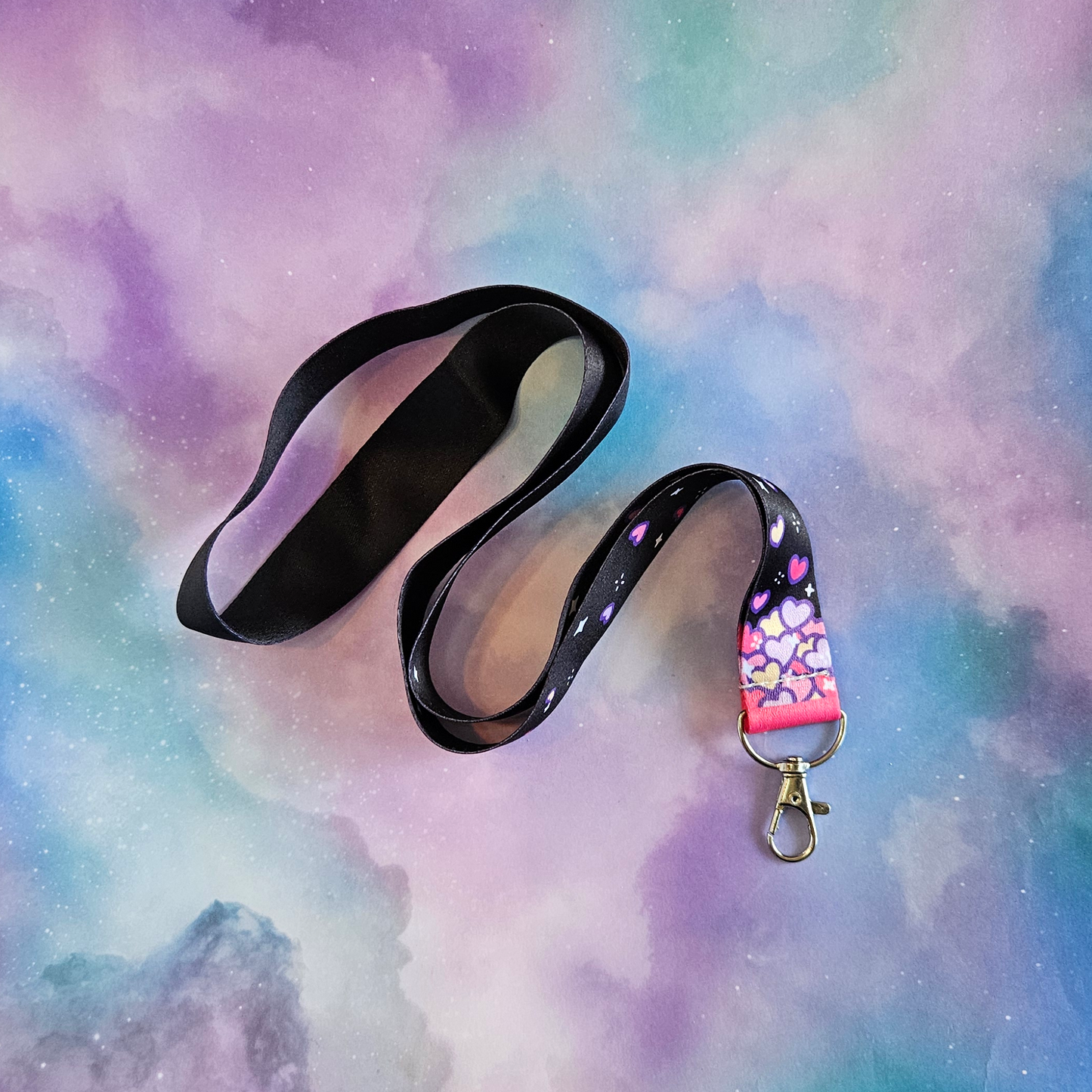 Hearts & Sparkles Lanyard