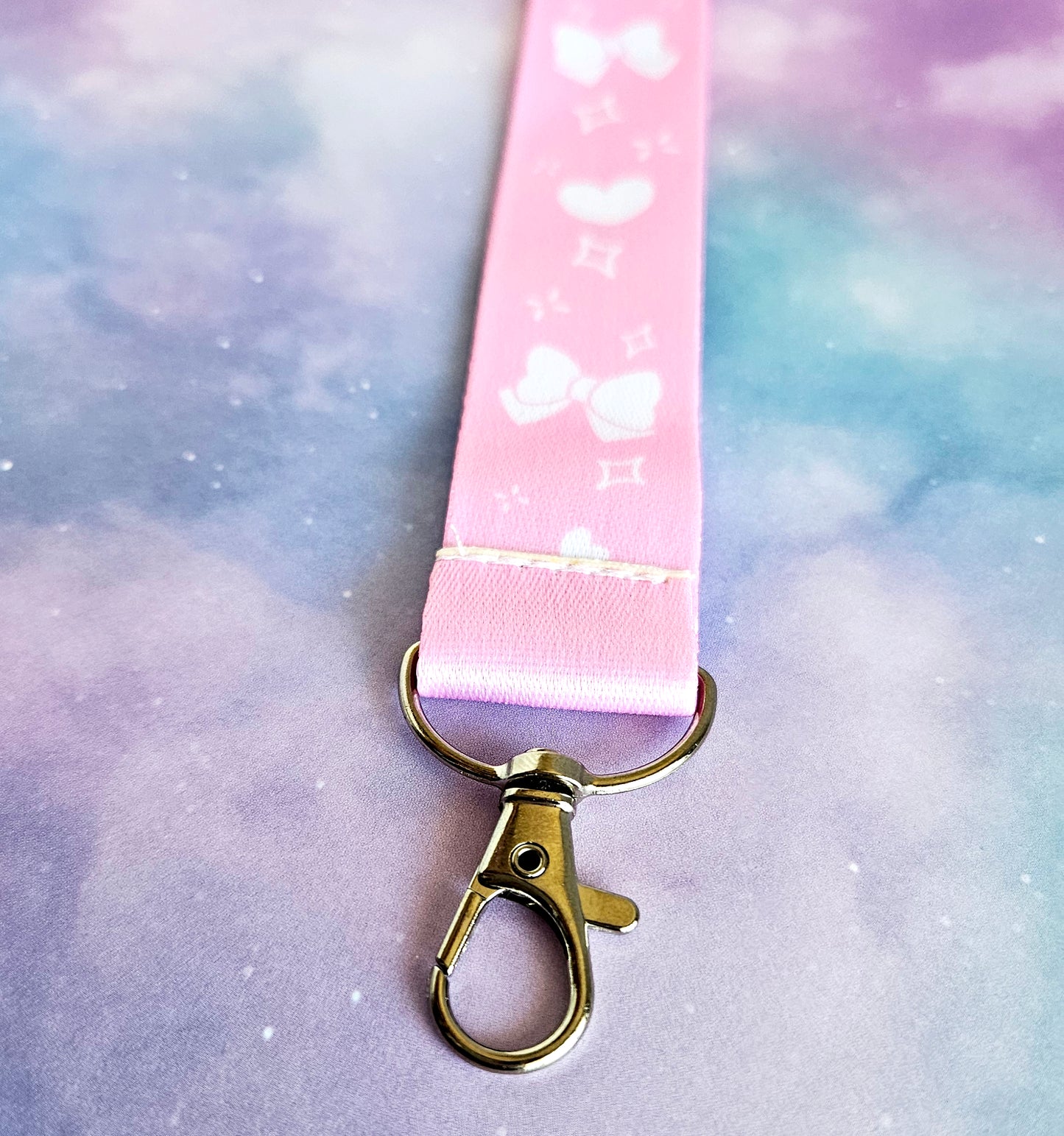 Kawaii Pink Lanyard