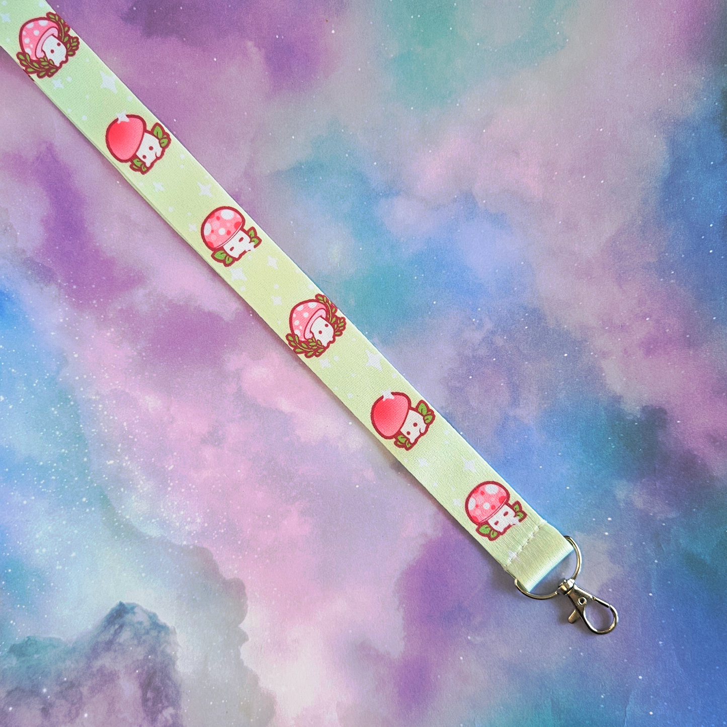 Mushroom Lanyard