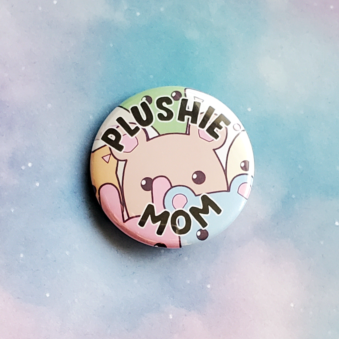 Plush Mom Button