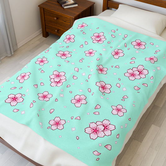Sakura Plush Blanket