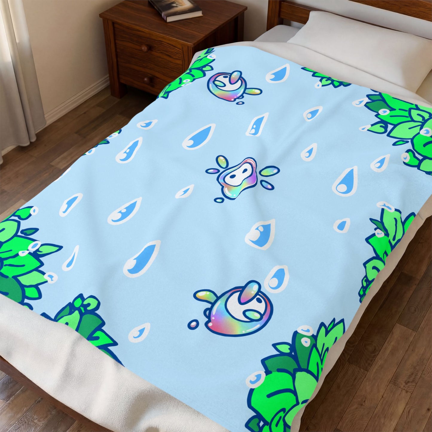 Rain Slime Plush Blanket
