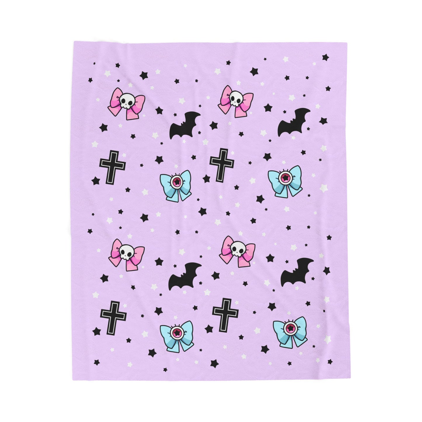 Pastel Goth Plush Blanket