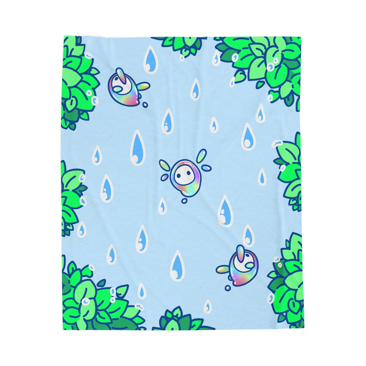 Rain Slime Plush Blanket