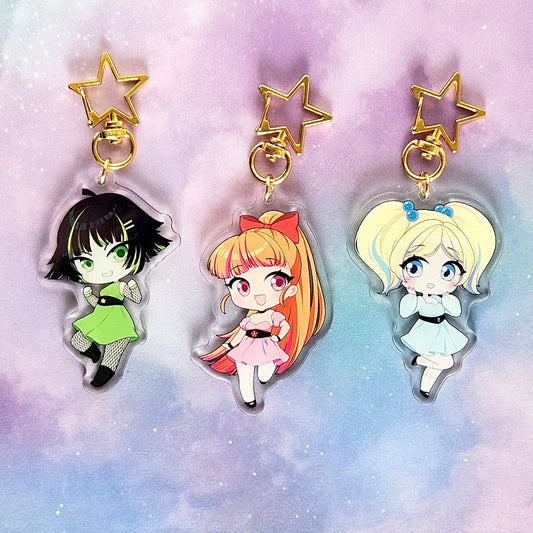 Powerpuff Girls Charms