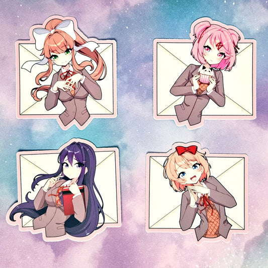 Doki Doki Litature Club Stickers