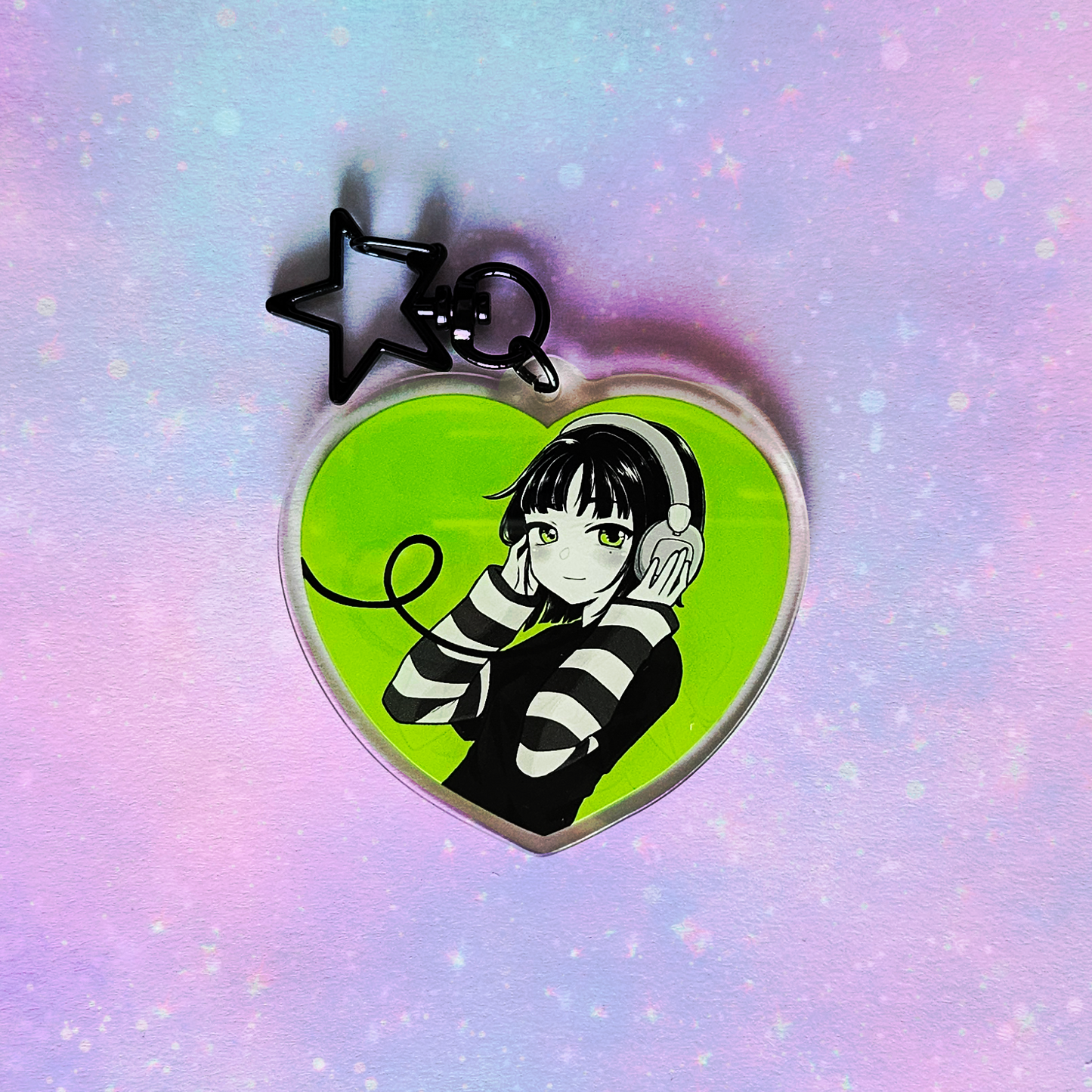 TGSWIIWAGAA [Green Yuri] Acrylic Charm