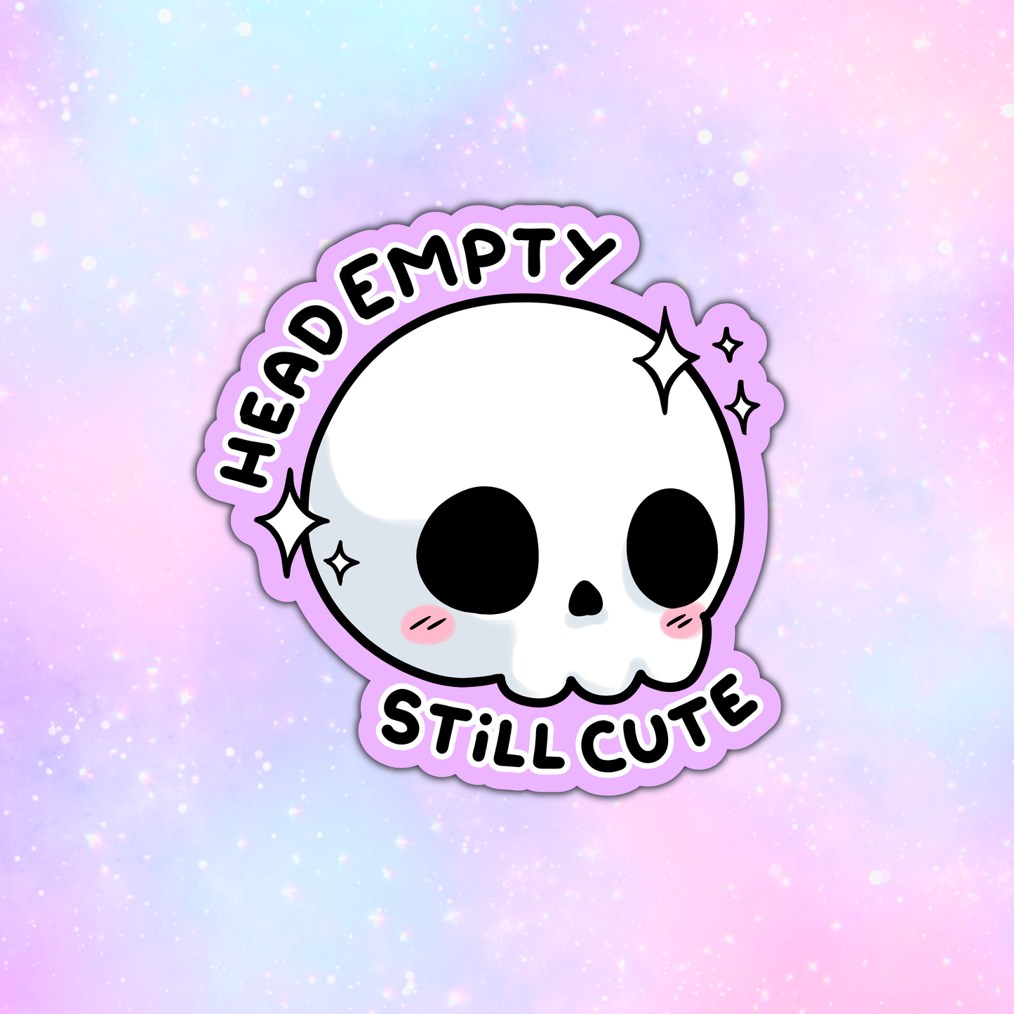 Head Empty [Original Art] Sticker