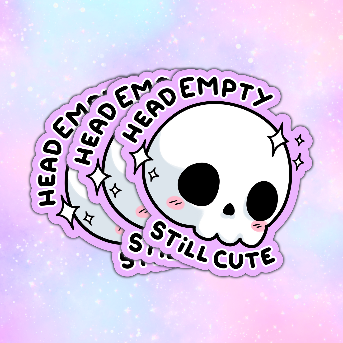 Head Empty [Original Art] Sticker