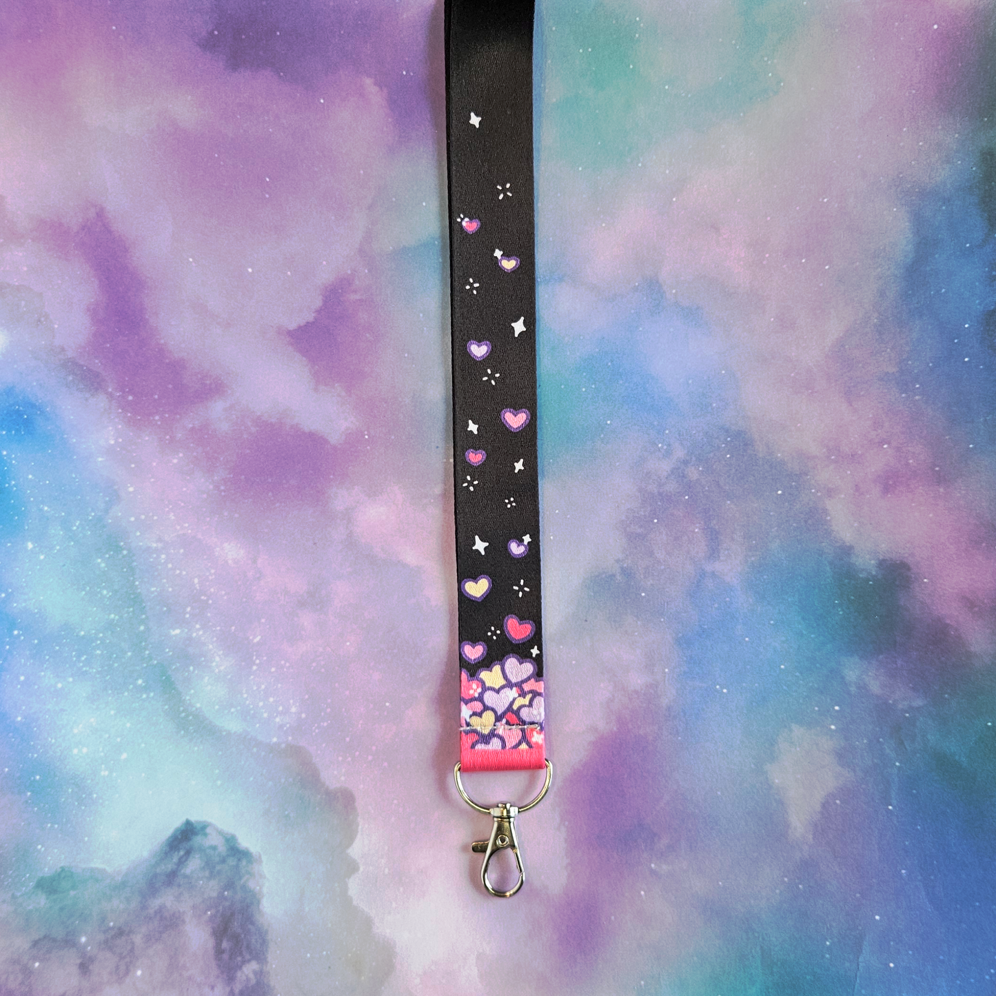 Hearts & Sparkles Lanyard