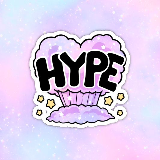 Hype Bomb [Original Art] Sticker