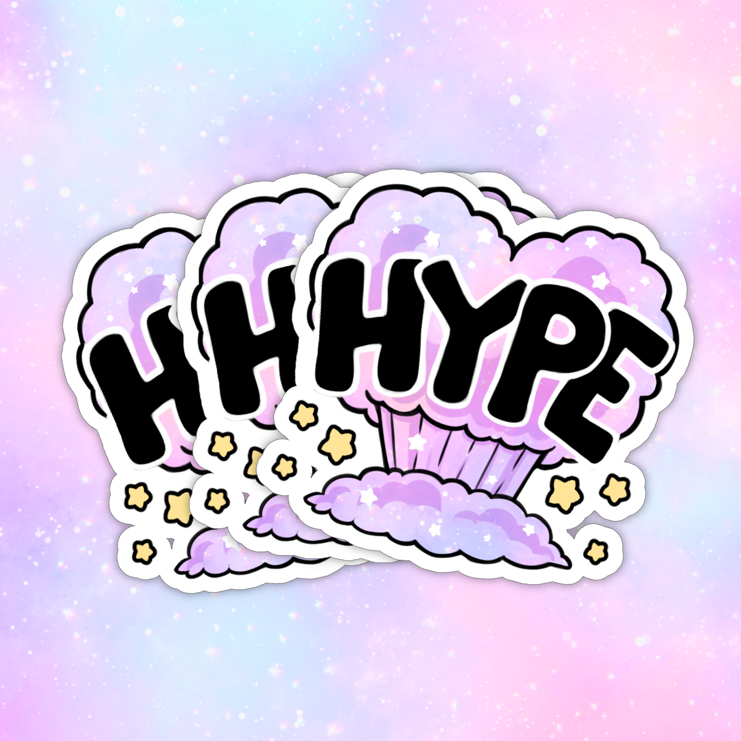 Hype Bomb [Original Art] Sticker