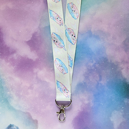 Italicized Yume Sheep Lanyard