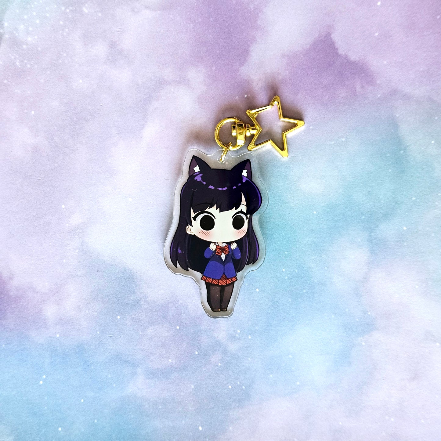 Komi-Chan is Excited [Komi Can't Communicate] Acrylic Charm