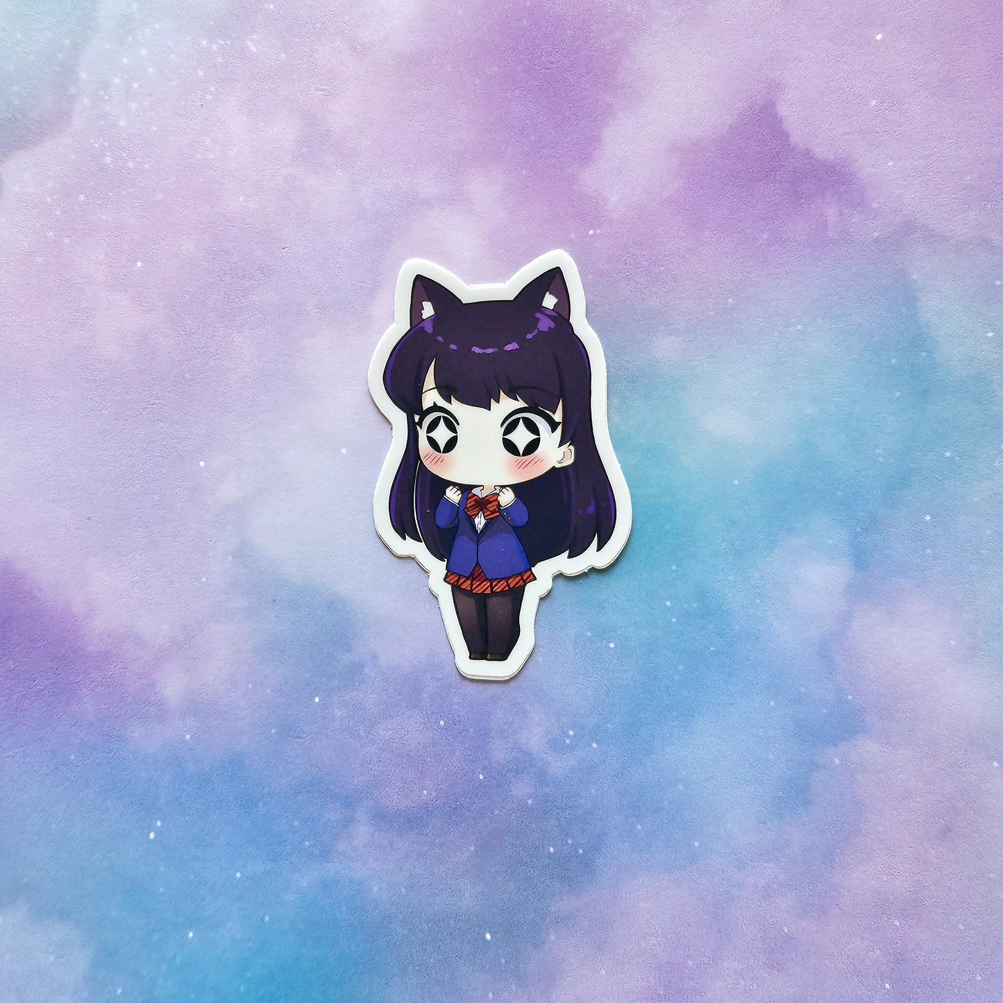 Komi-Chan is Excited [Komi Can't Communicate] Sticker