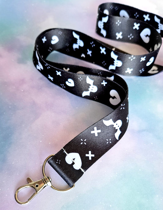 Kowai Black Lanyard