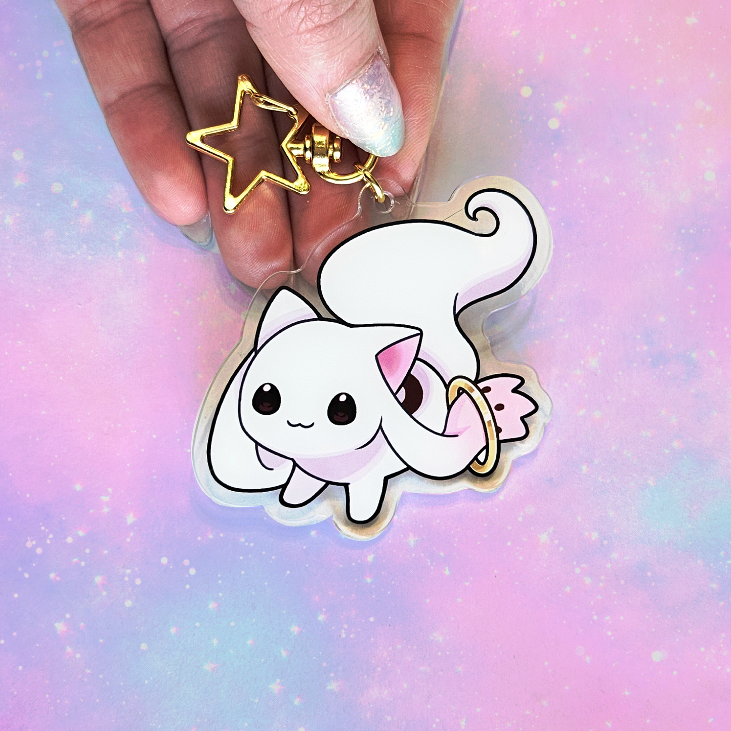 Kyubey [Madoka Magica] Acrylic Charm