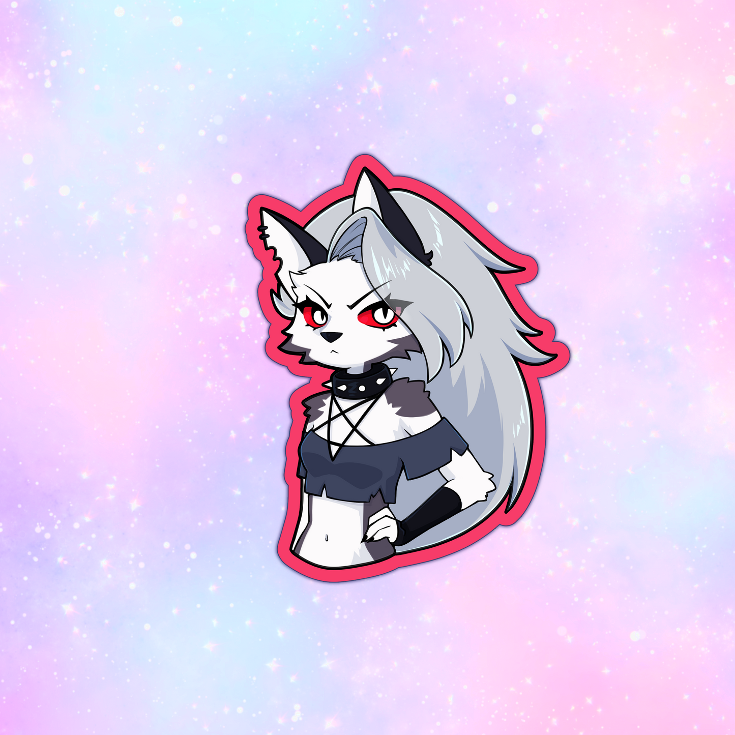 Loona [Helluva Boss] Sticker