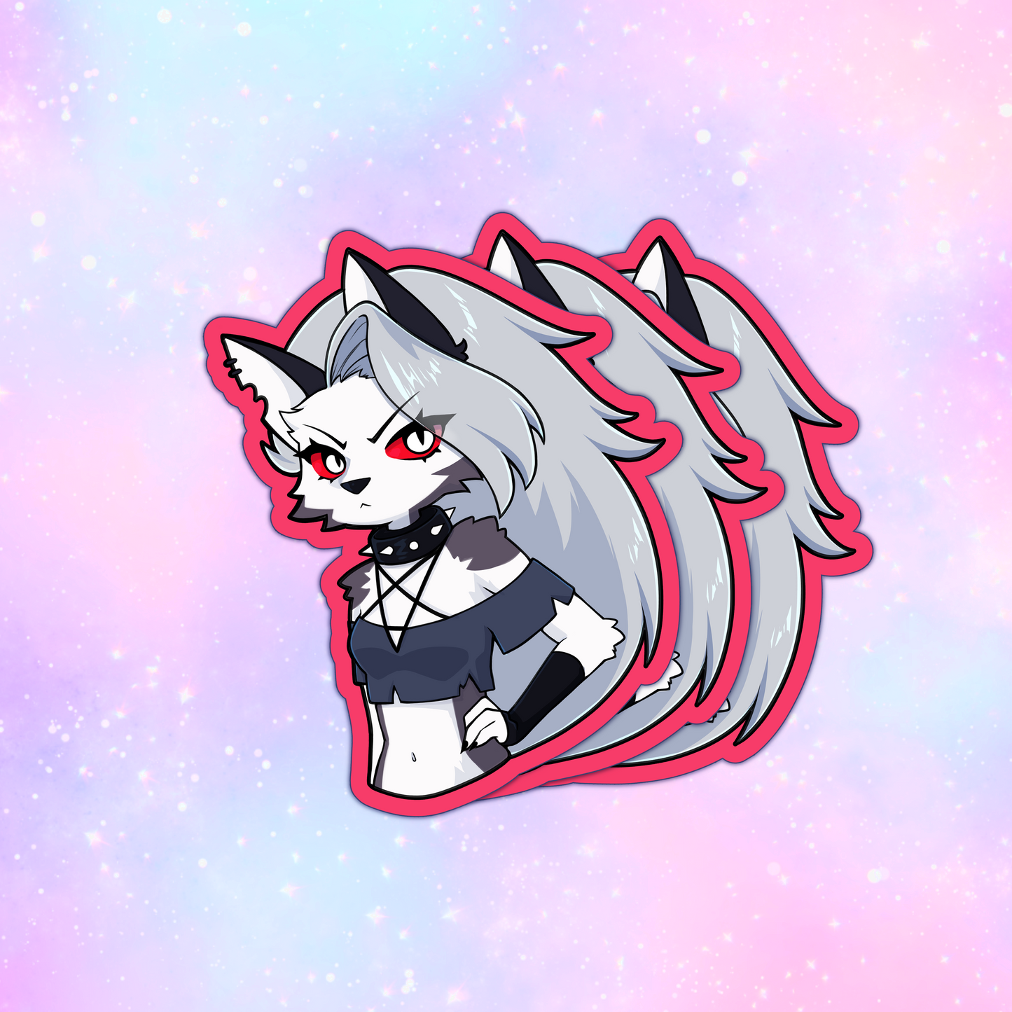 Loona [Helluva Boss] Sticker