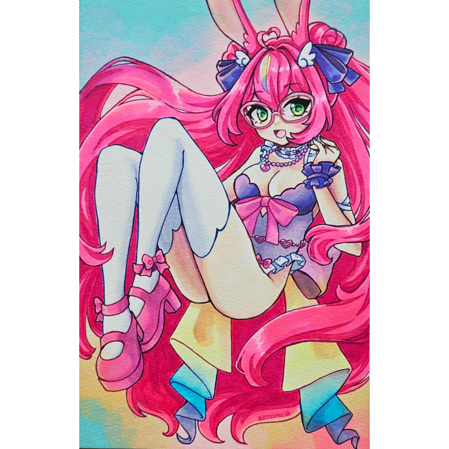 RissaBun DTIYS [OC Fanart] Print