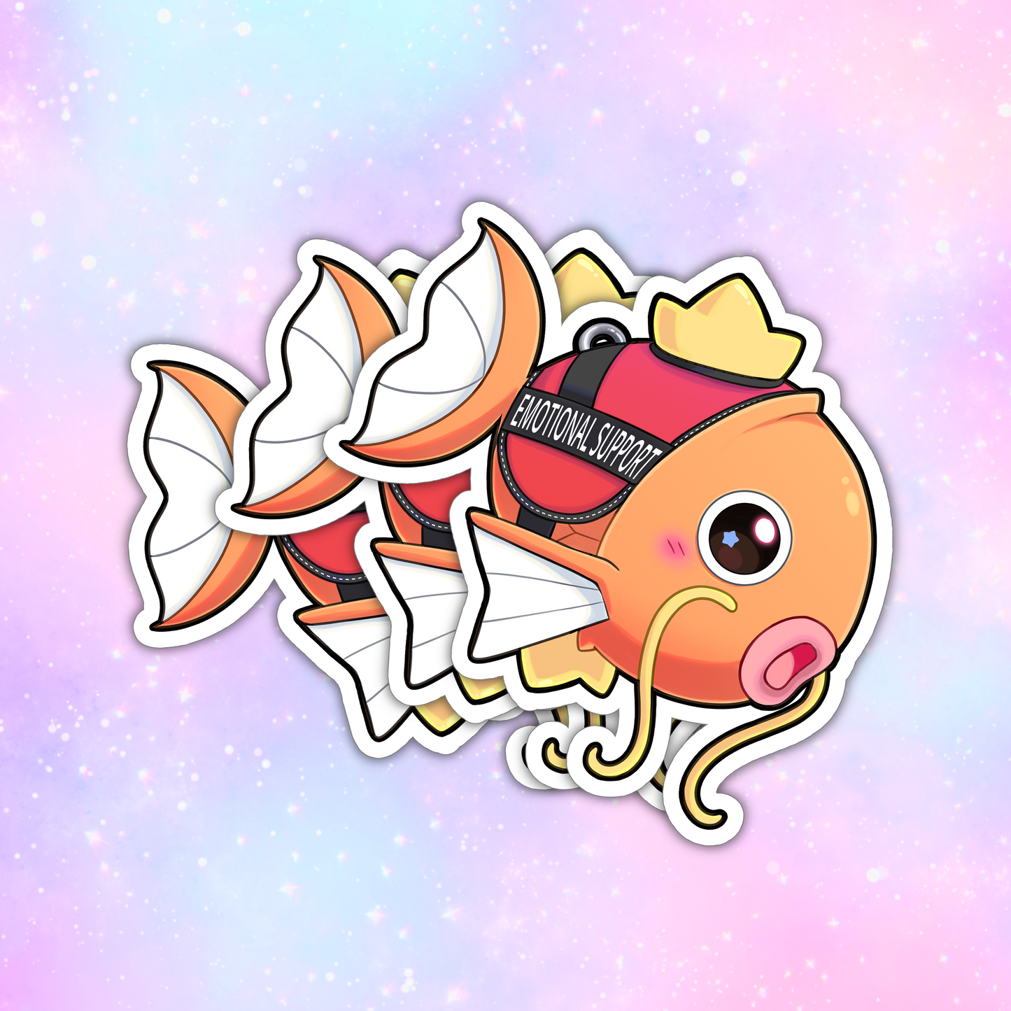 Emotional Support Magikarp [Pokemon] Sticker