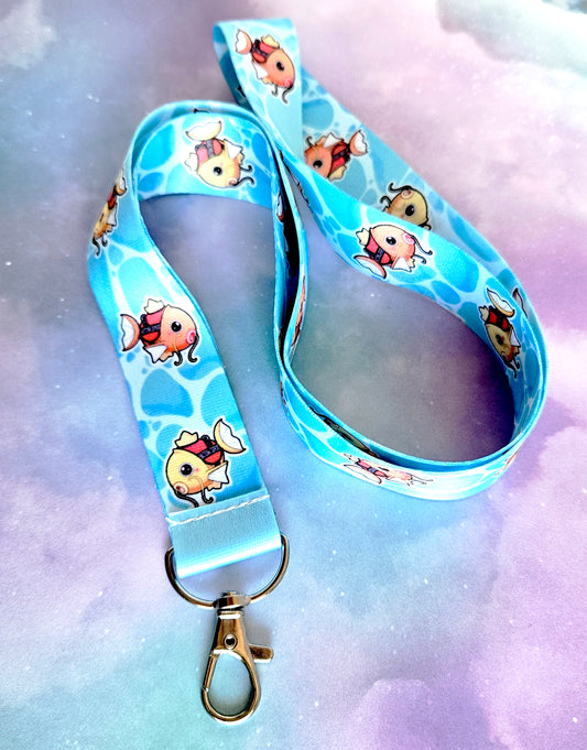 Emotional Support Magikarp Lanyard