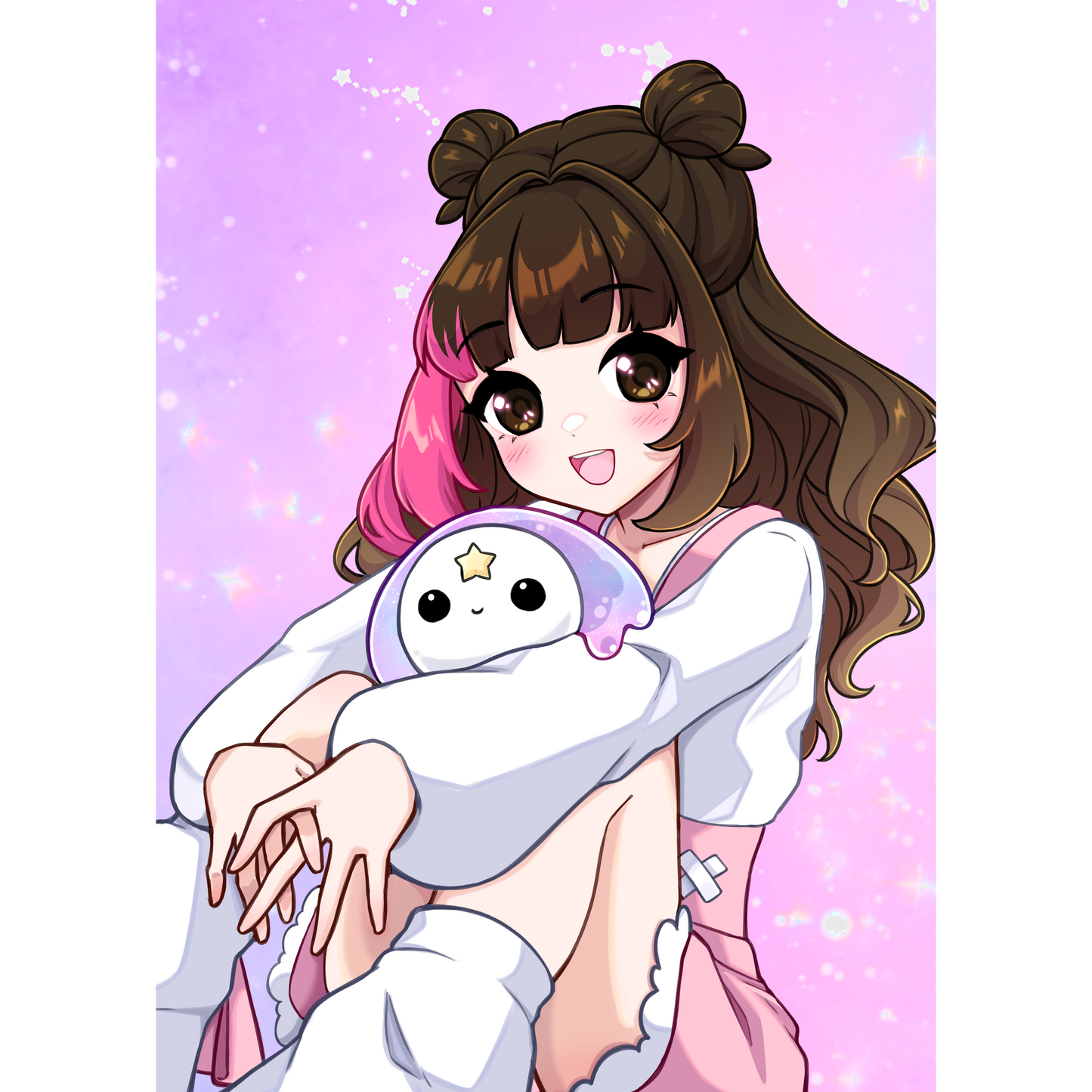 Atomic Slime [Original Art] Print