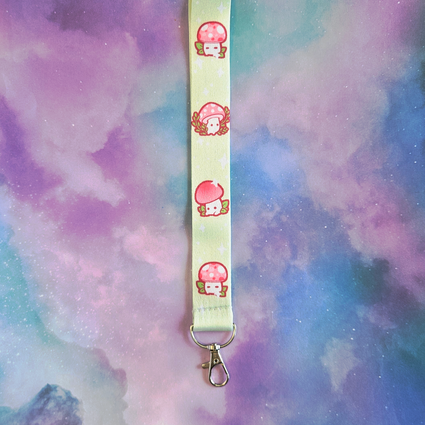 Mushroom Lanyard