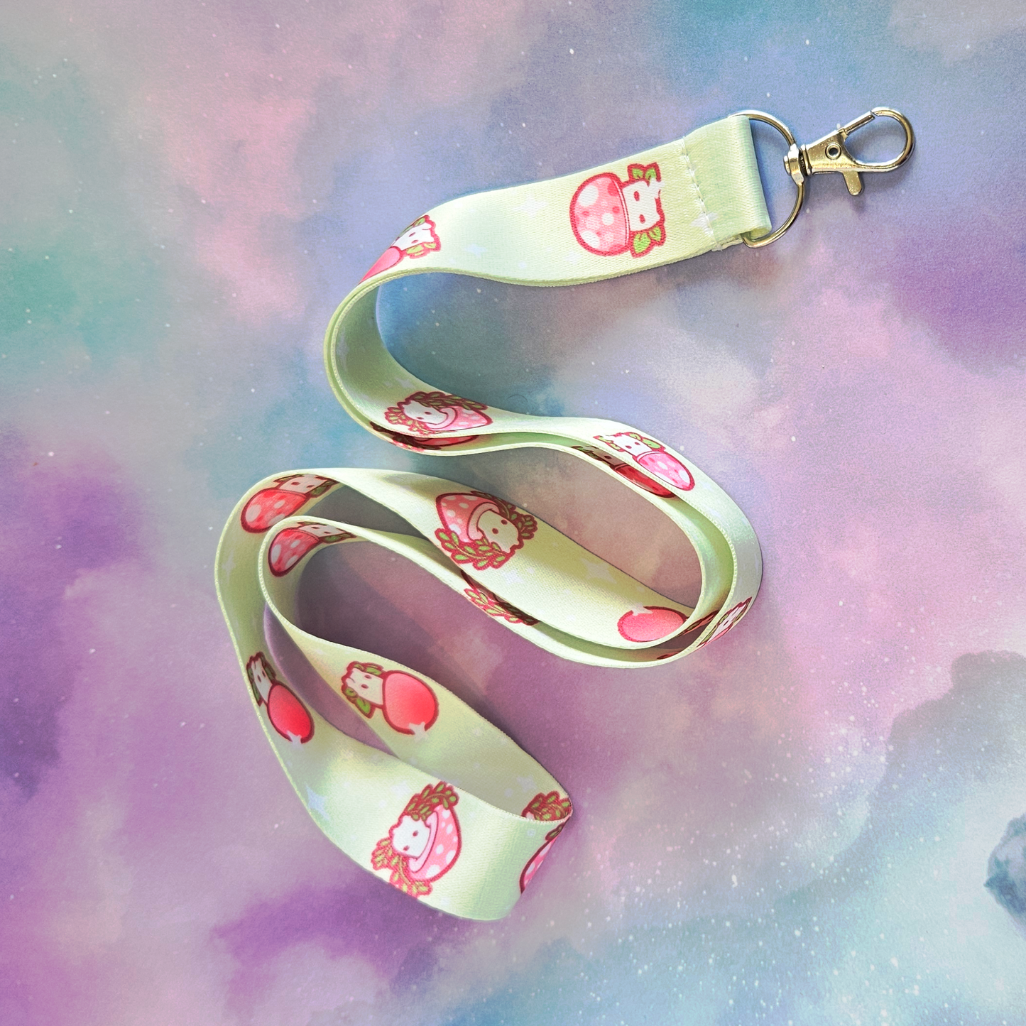 Mushroom Lanyard