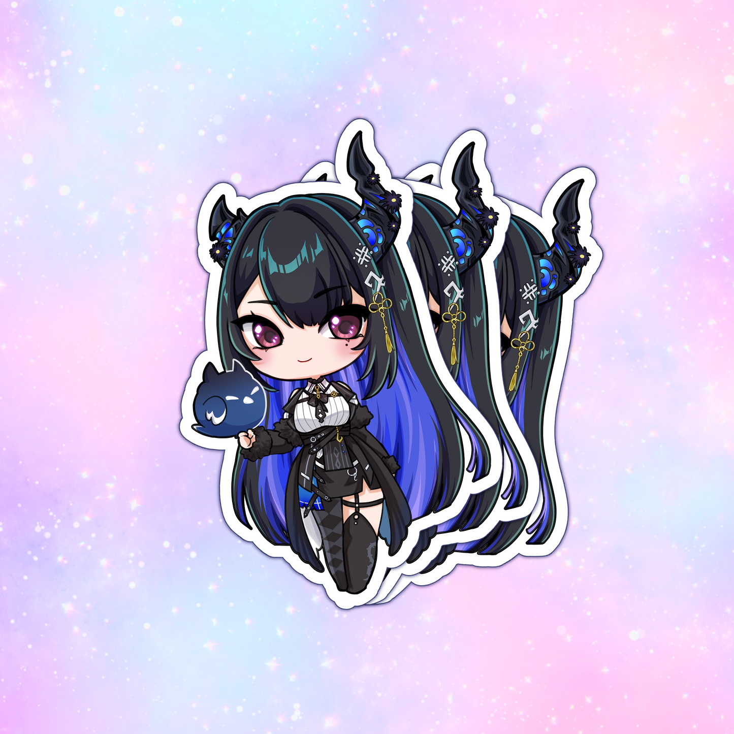 Nerissa [Vtuber Art] Sticker