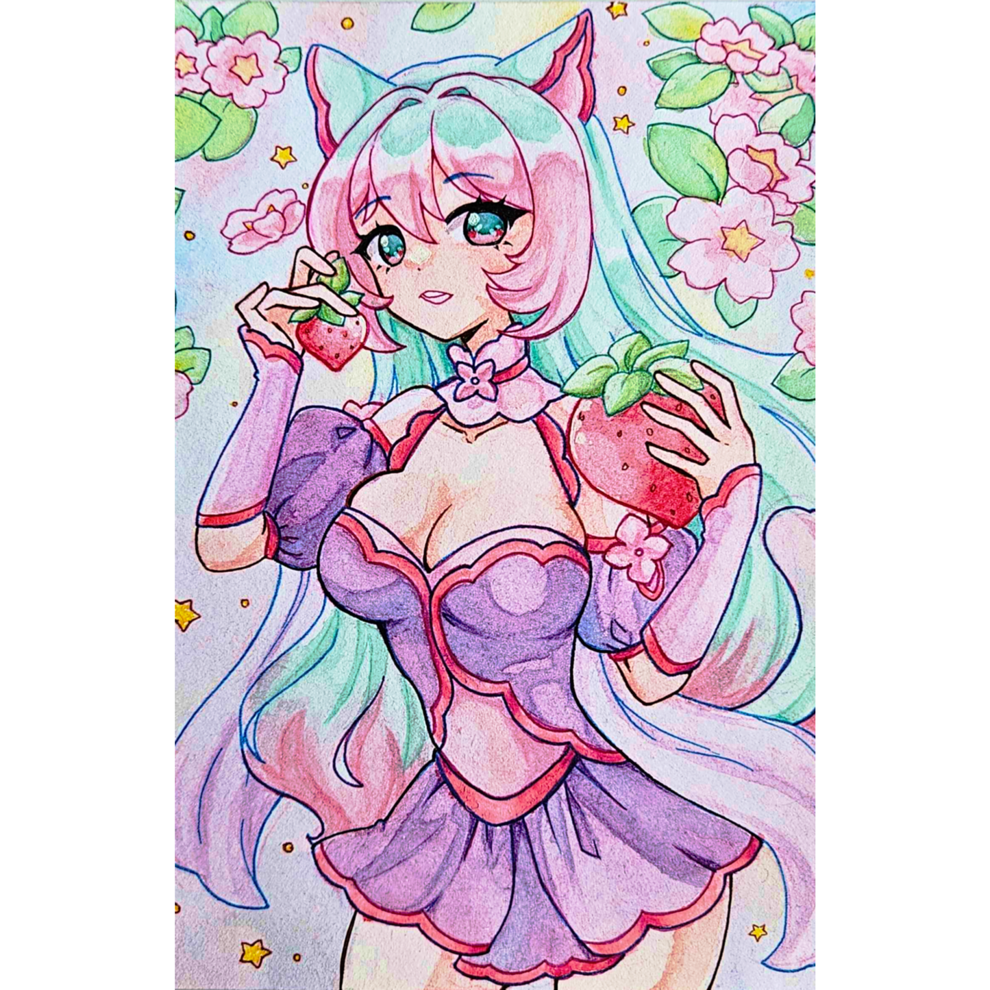 Oaky DTIYS [OC Fanart] Print