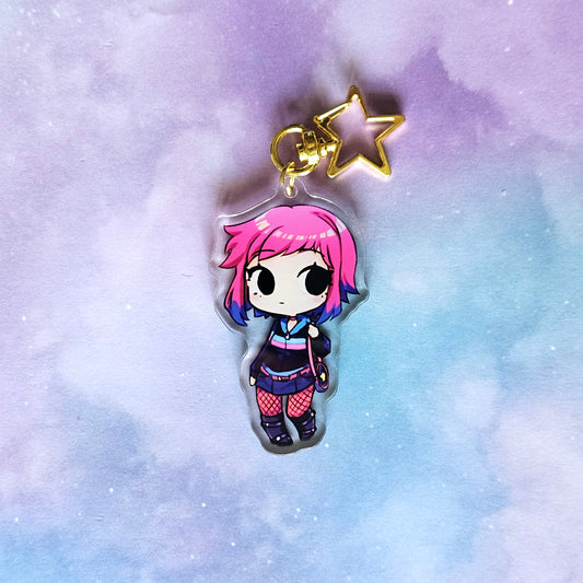 Ramona Flowers [Scott Pilgrim Vs the World] Acrylic Charm