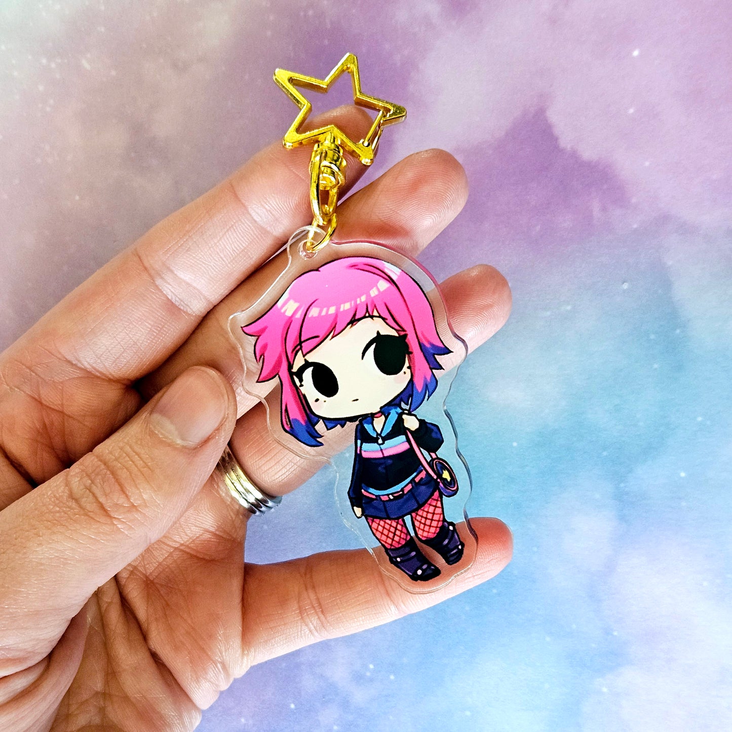 Ramona Flowers [Scott Pilgrim Vs the World] Acrylic Charm