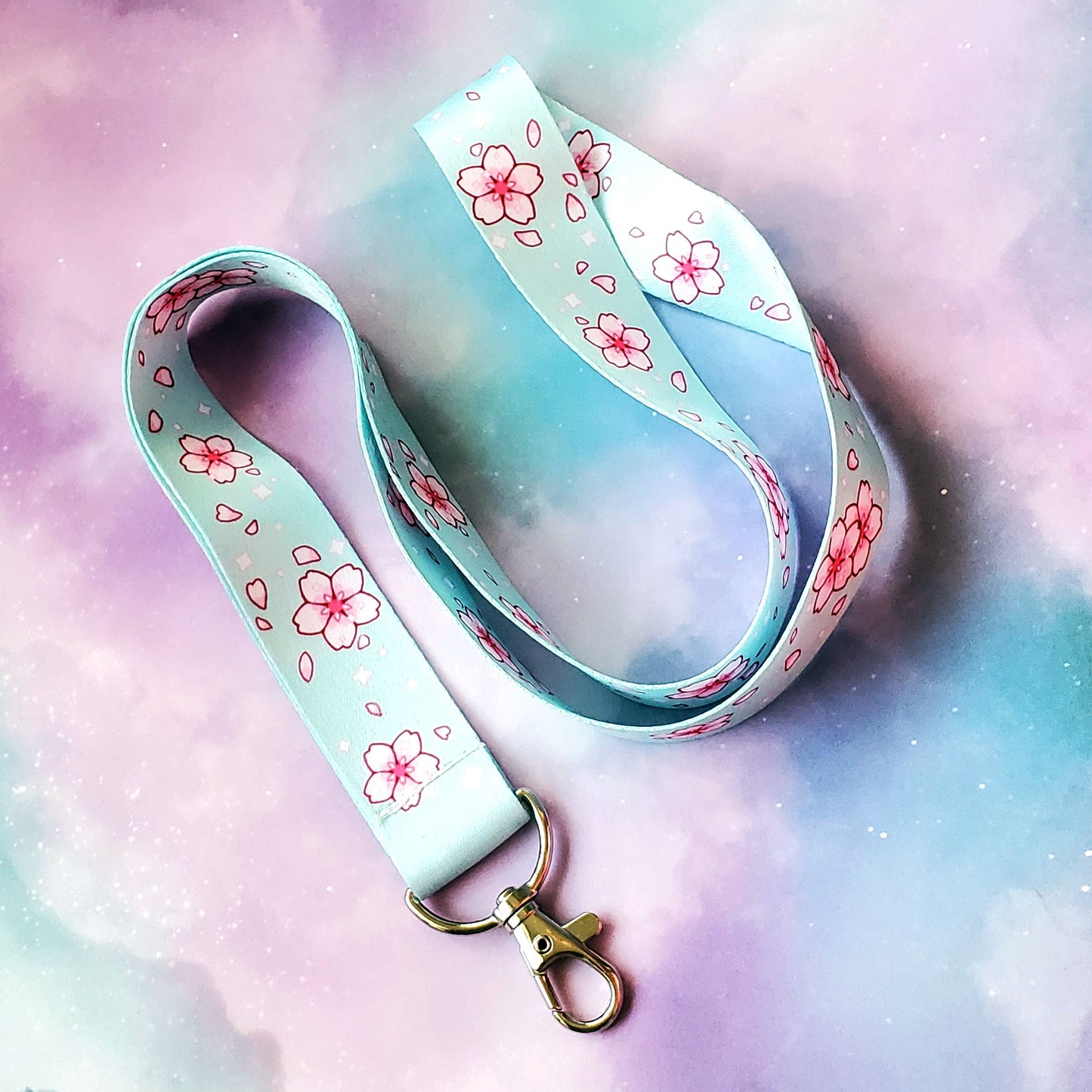 Sakura Summer Lanyard