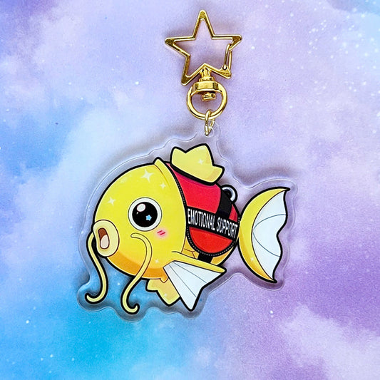 Shiny Magikarp Acrylic Charm