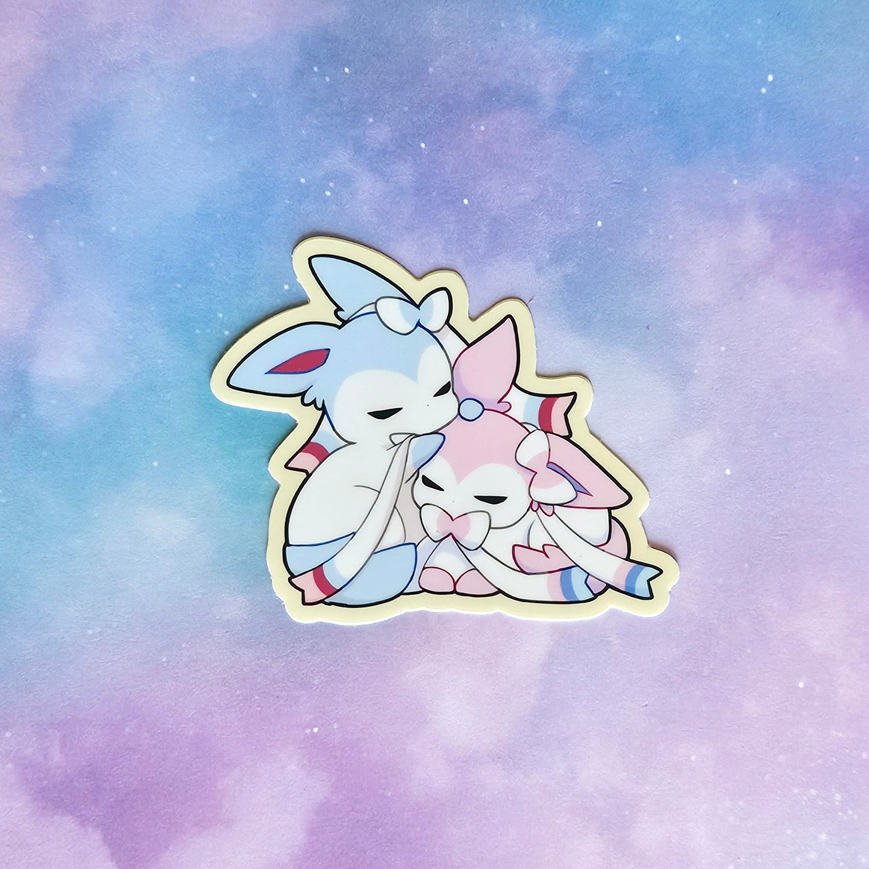 Sylveon Cuddle [Pokemon] Sticker – AtomicKawaii