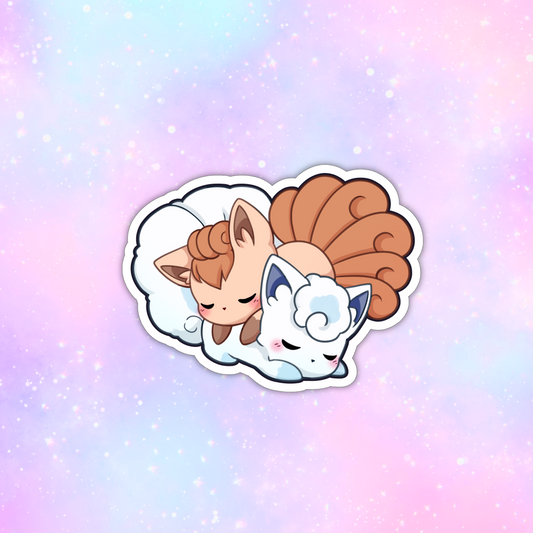 Vulpix Cuddle [Pokemon] Sticker