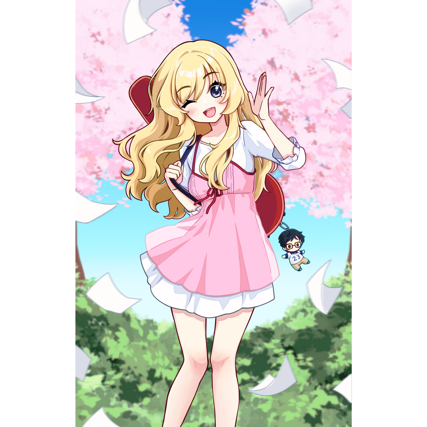 Kaori Spotted [Your Lie in April] Print