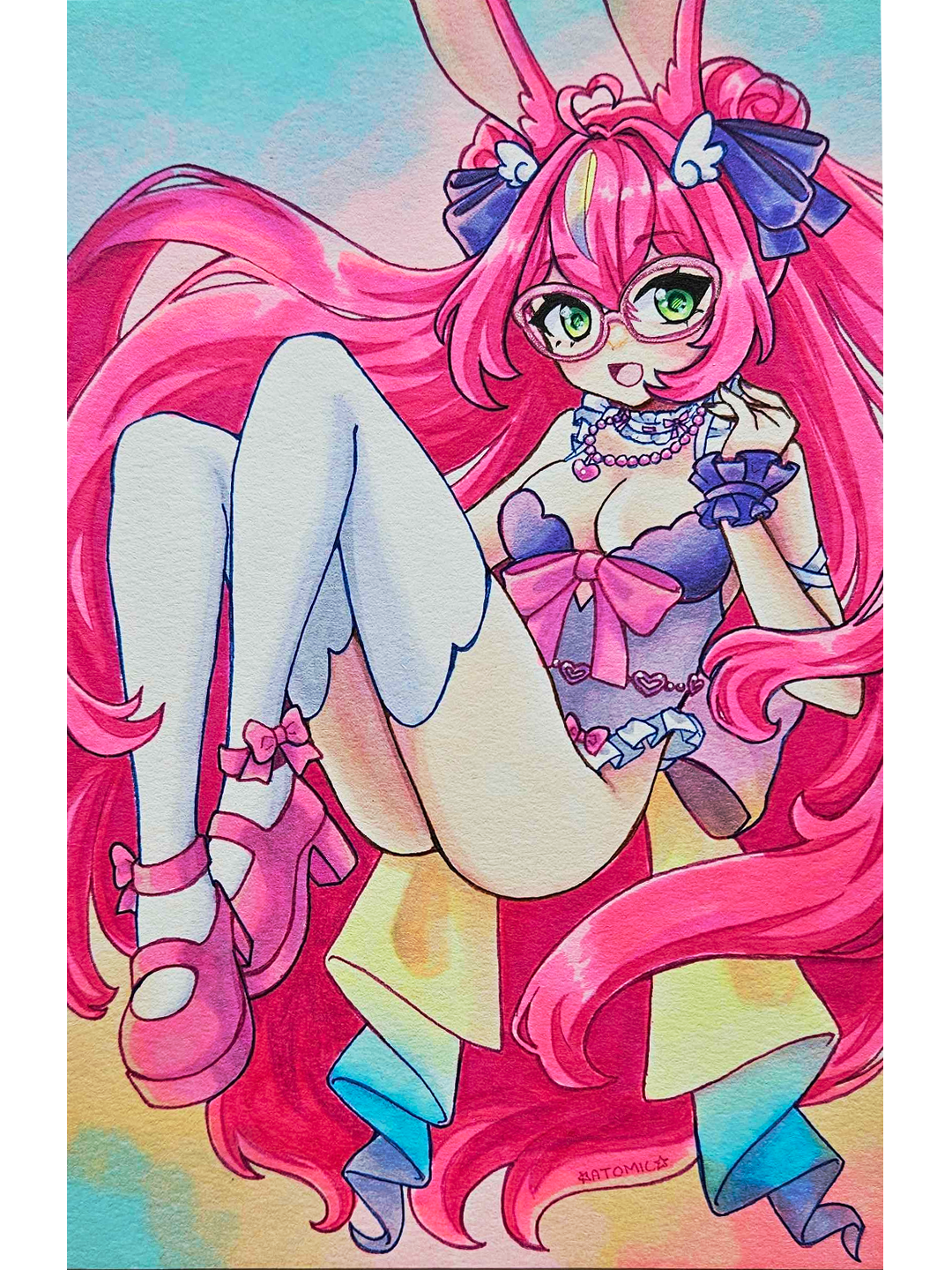 RissaBun DTIYS [OC Fanart] Print