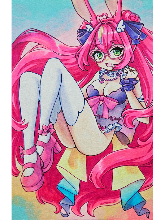 RissaBun DTIYS [OC Fanart] Print