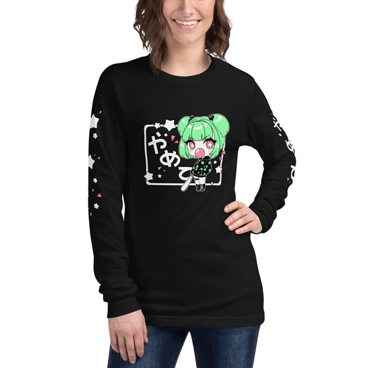 Cheeky Chiyo Unisex Long Sleeve Tee