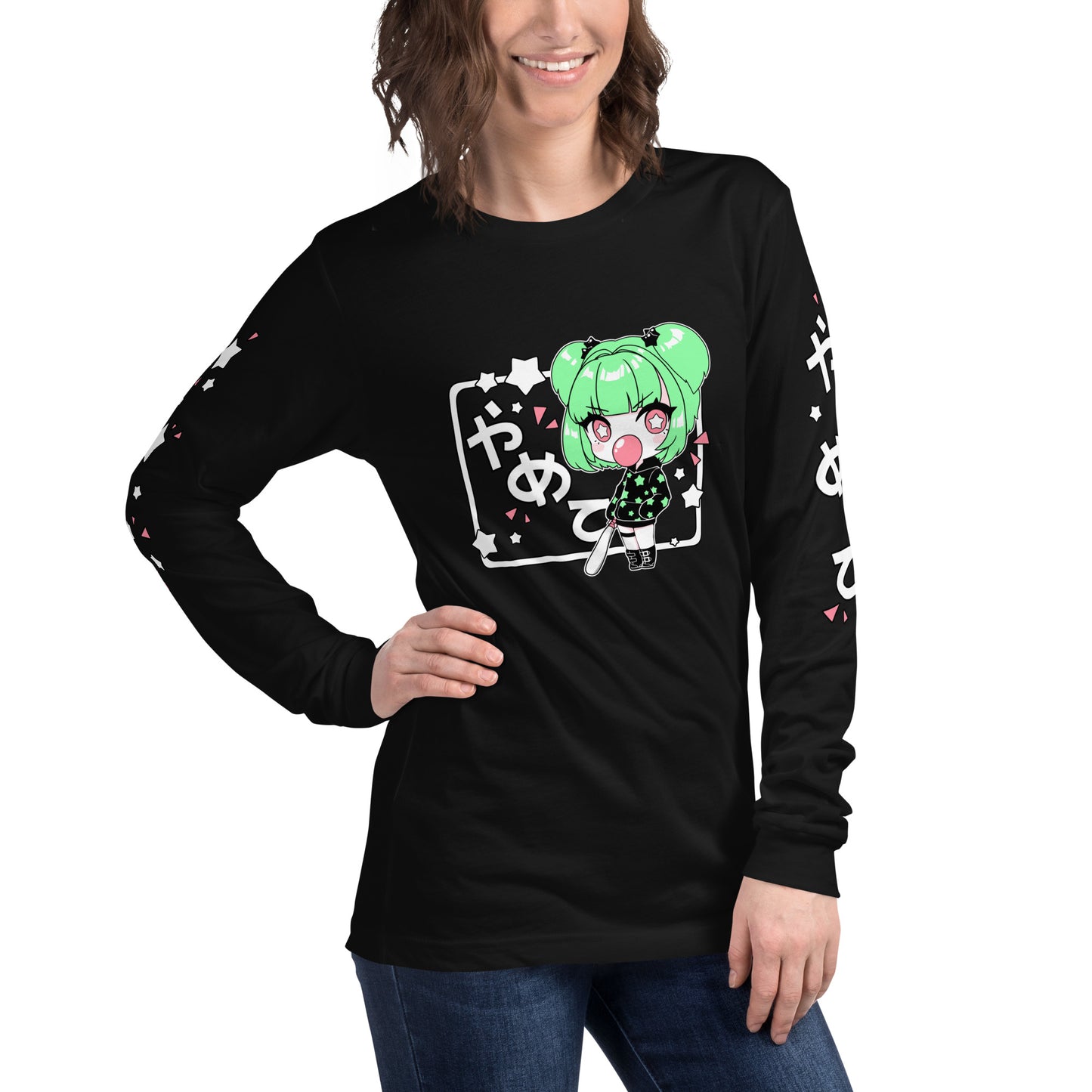 Cheeky Chiyo Unisex Long Sleeve Tee