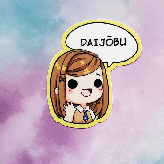 Daijobu Sticker