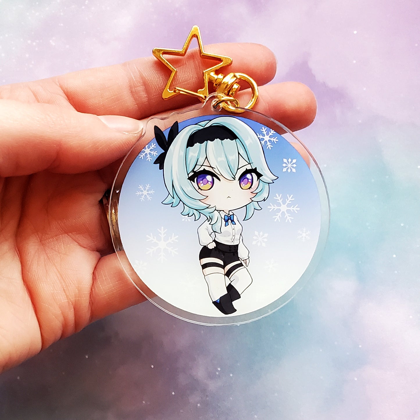 Eula Chibi [Genshin Impact] Acrylic Charm