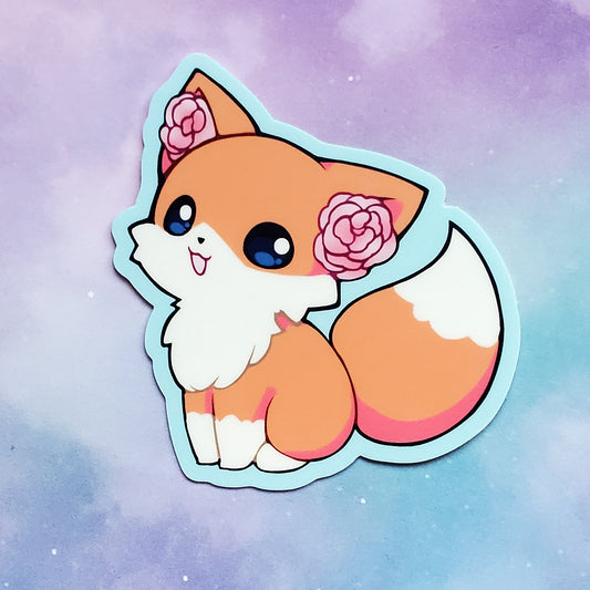 Tsubaki Fox Sticker