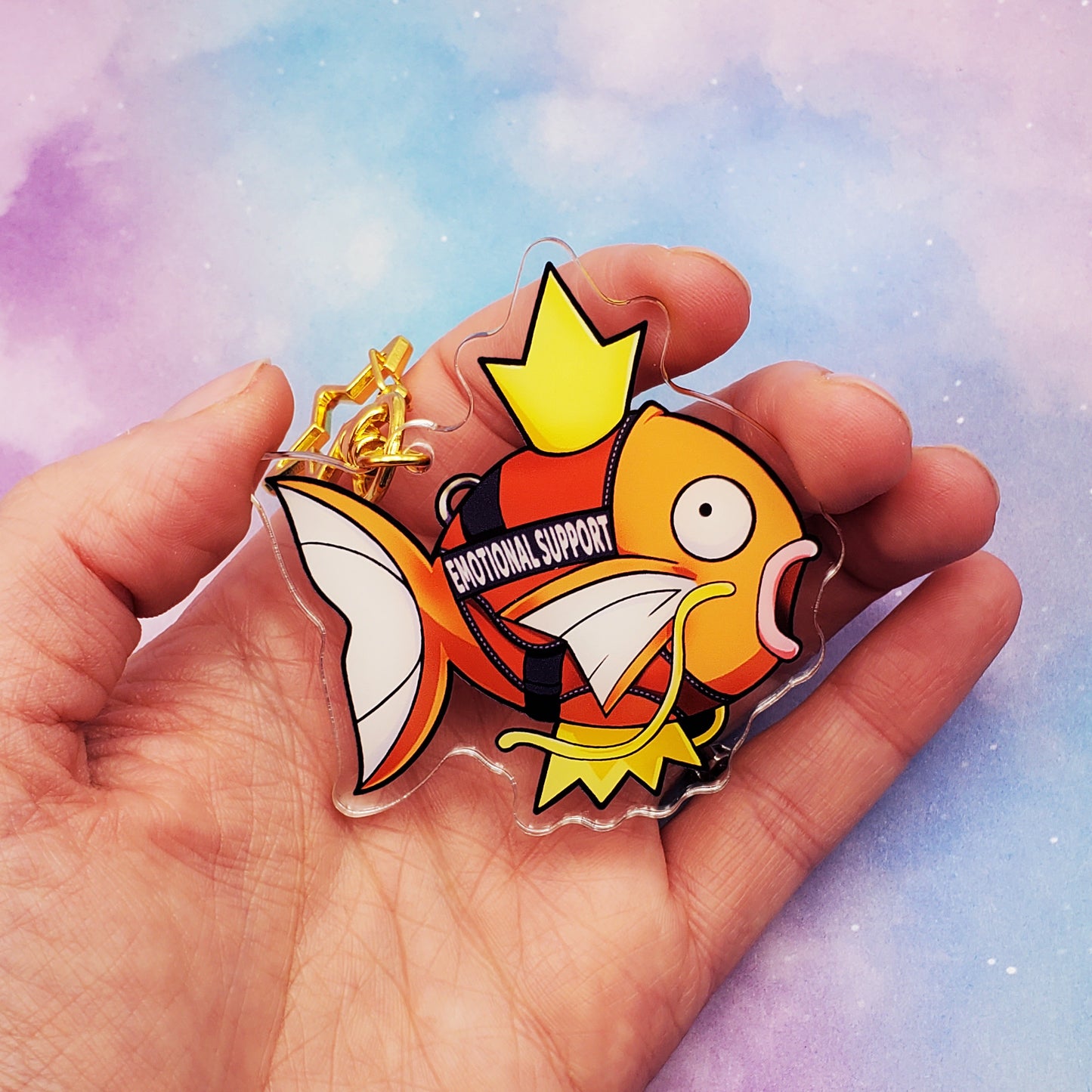 Emotional Support Magikarp [Pokemon] Acrylic Charm