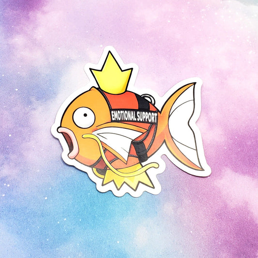 Emotional Support Magikarp [Pokemon] Sticker