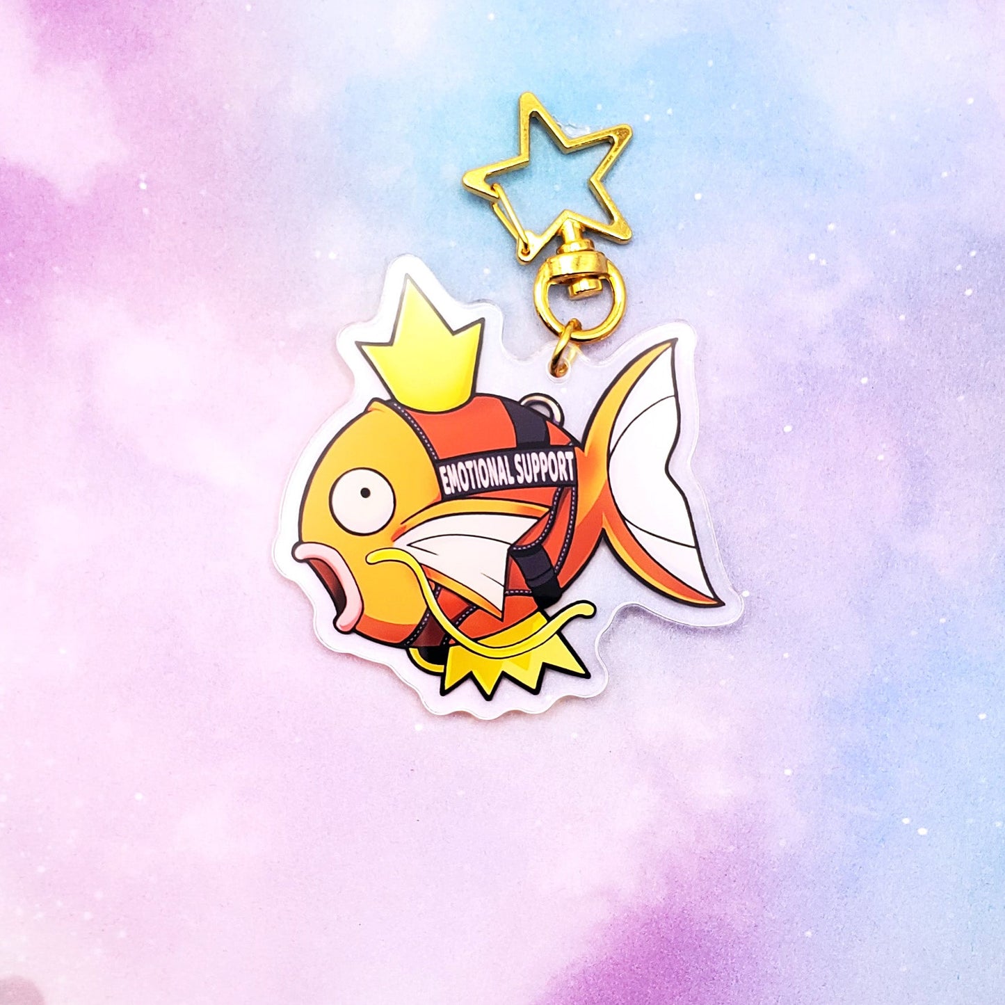 Emotional Support Magikarp [Pokemon] Acrylic Charm