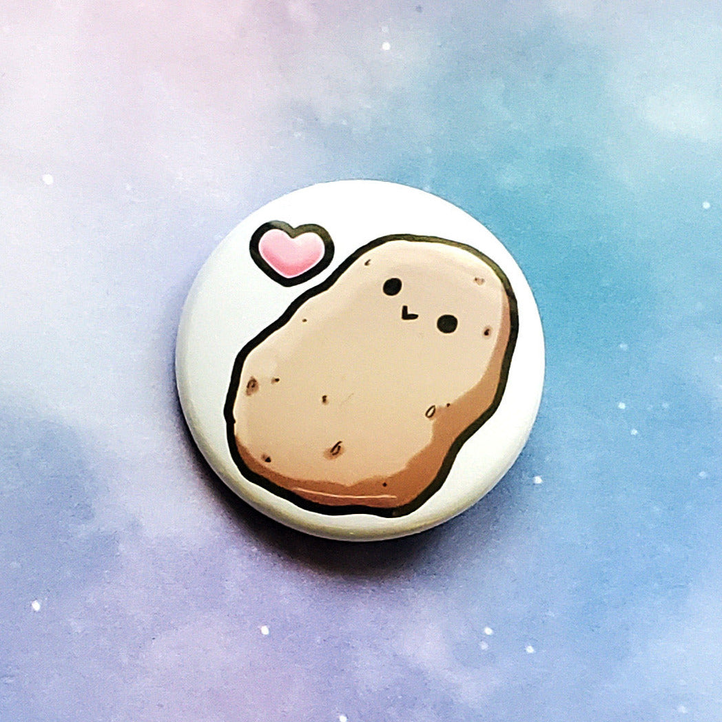 Love Potato Button – AtomicKawaii